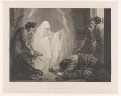 Saul en de heks van Endor door William Sharp