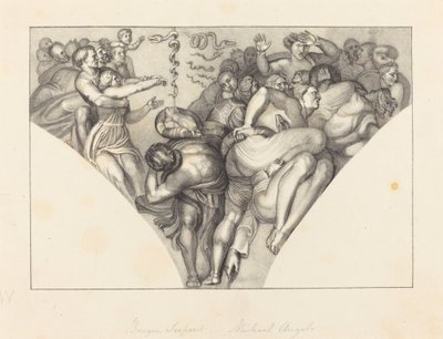 Koperen Slang, van Michael Angelo door William Sharp after John Flaxman