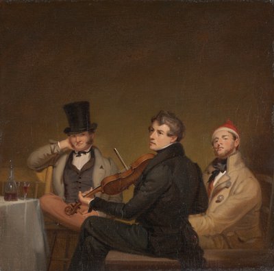 Na het Diner door William Sidney Mount