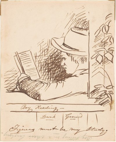 Jongen Leest door William Sidney Mount