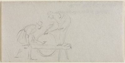De bijl slijpen door William Sidney Mount