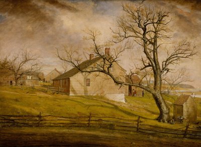 Boerderijen op Long Island door William Sidney Mount