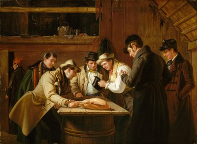 De loterij door William Sidney Mount
