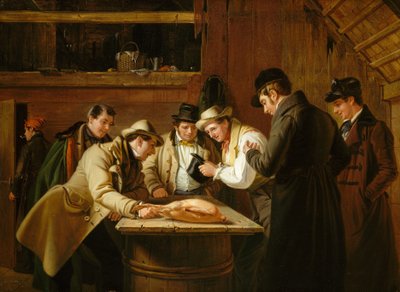 De Loterij voor de Gans door William Sidney Mount