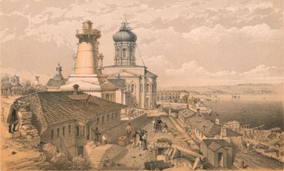 Het admiraliteit, Sebastopol, 1856 door William Crimea Simpson