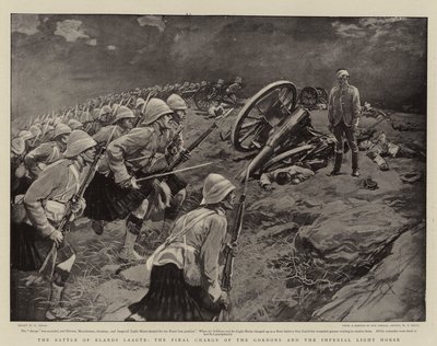 De Slag bij Elands Laagte, de laatste aanval van de Gordons en het Imperial Light Horse door William Small
