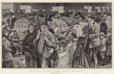De Smithfield Club Show in de Royal Agricultural Hall, Islington door William Small