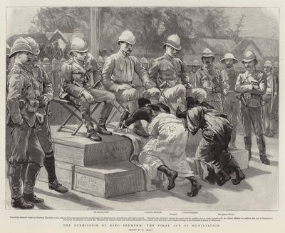 De Onderwerping van Koning Prempeh, de Laatste Act van Vernedering door William Small