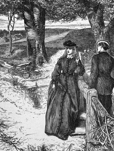 De acceptatie van een huwelijksaanzoek door William Small