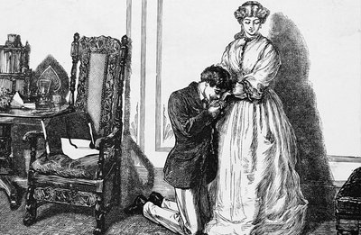 De acceptatie van een huwelijksaanzoek door William Small