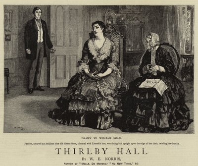 Thirlby Hall door William Small