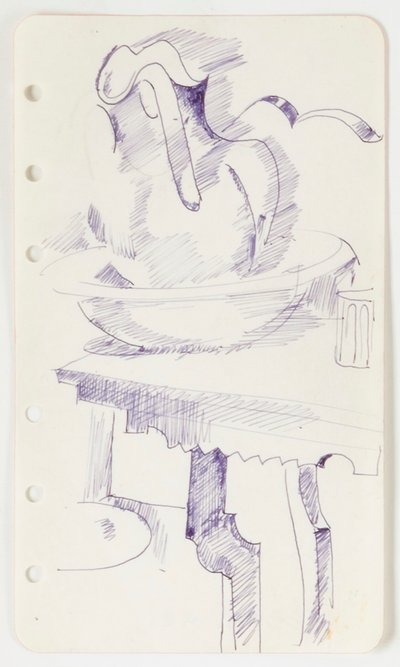 Tekening door William Sommer