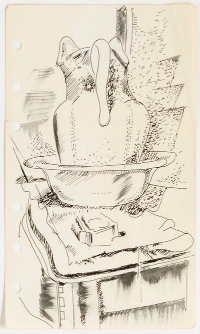 Tekening door William Sommer