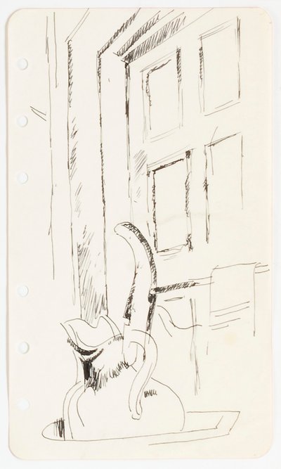 Tekening door William Sommer
