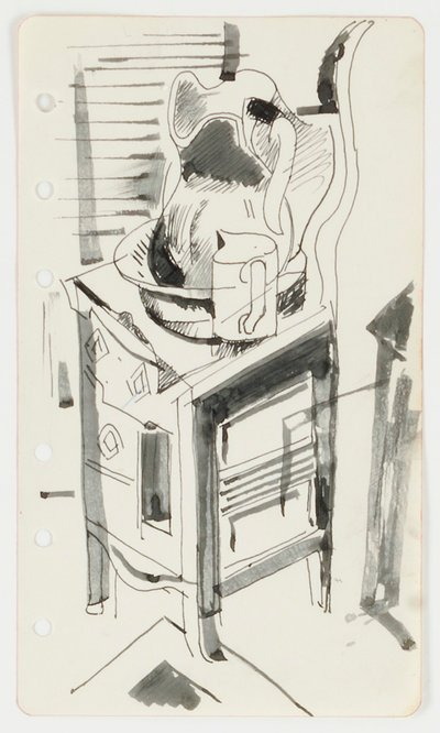 Tekening door William Sommer