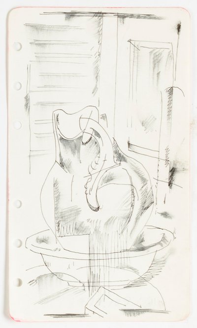Tekening door William Sommer