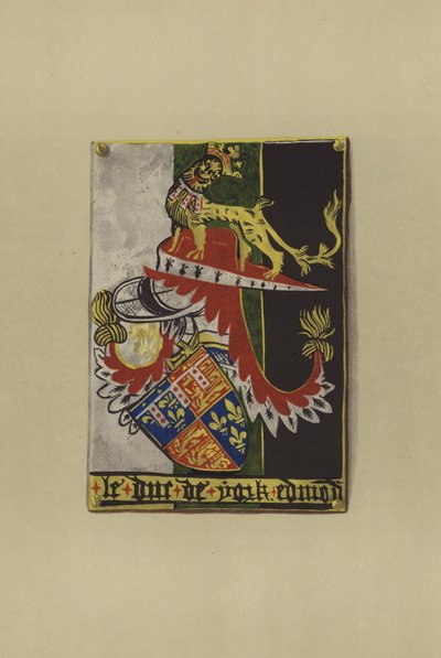 Sir Edmond Plantagenet van Langley, graaf van Cambridge en hertog van York, 1361-1402 door William St John Hope