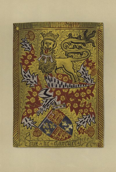 Sir George Plantagenet, graaf van Warwick en Salisbury, en hertog van Clarence, 1461-1477-8 (chromolitho) door William St John Hope