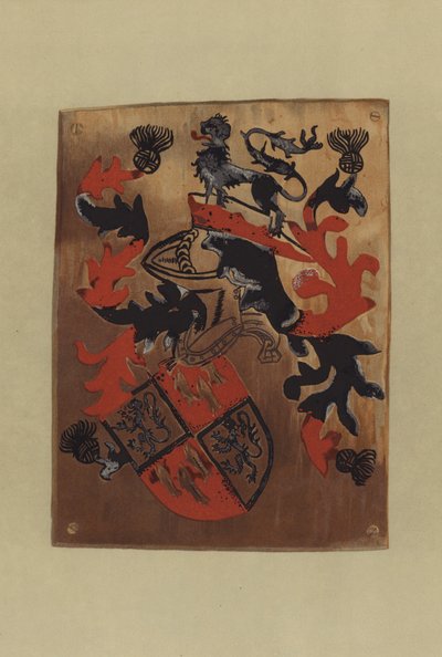 Sir Henry Percy, lord Percy, lord Poynings, en graaf van Northumberland, 1474-1489 (chromolitho) door William St John Hope