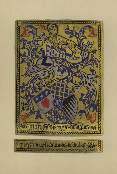 Sir James Douglas, graaf van Douglas en Avondale, 1461-1488 (chromolitho) door William St John Hope
