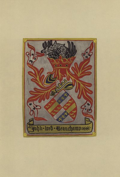 Sir John Beauchamp, heer Beauchamp van Powyk, 1445-1475 door William St John Hope
