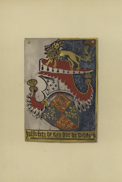 Sir John Plantagenet van Lancaster, graaf van Kendal en hertog van Bedford, ca. 1402-1435 door William St John Hope