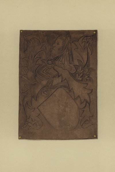 Sir John le Scrope, lord Scrope van Bolton, 1461-1498 (chromolitho) door William St John Hope