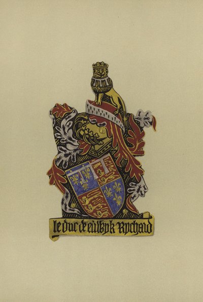 Sir Richard Plantagenet, hertog van York, 1475-1483 (chromolitho) door William St John Hope