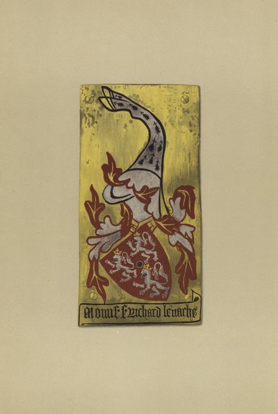 Sir Richard de la Vache, ca. 1355-1366 door William St John Hope