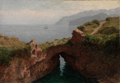 Natuurlijke boog, Capri, 1856 door William Stanley Haseltine