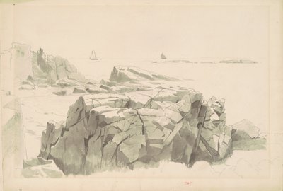 Shag Rocks, Nahant, Massachusetts door William Stanley Haseltine