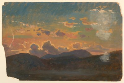 Studie van Wolken door William Stanley Haseltine