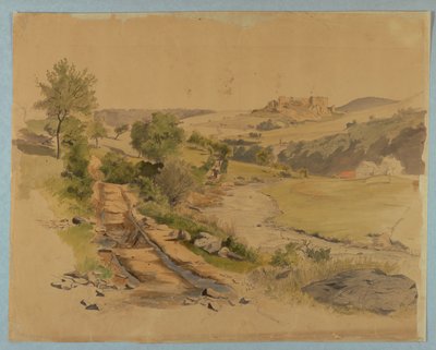 Studie van Landschap door William Stanley Haseltine