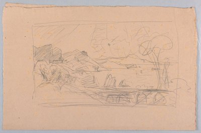 Studie van zeegezicht door William Stanley Haseltine