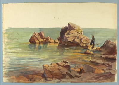 Studie van zeegezicht door William Stanley Haseltine