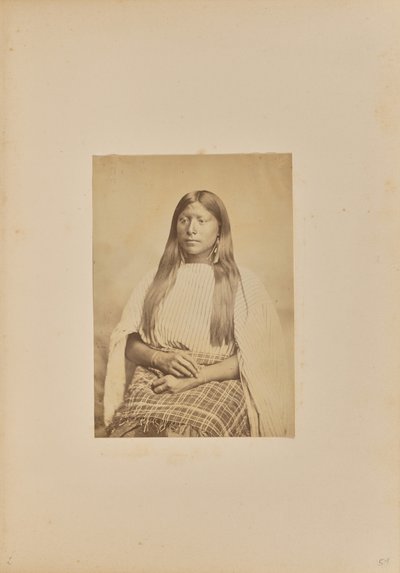 Kiowa meisje door William Stinson Soule