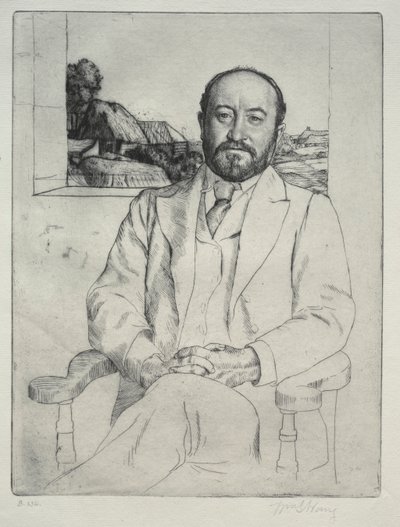 C. J. Knowles door William Strang