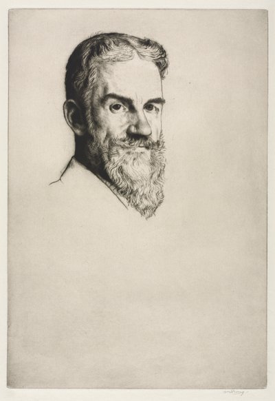 George Bernard Shaw, 1907 door William Strang