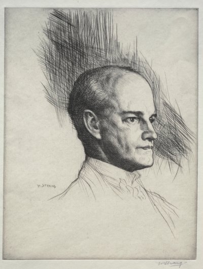 John Galsworthy, 1920 door William Strang