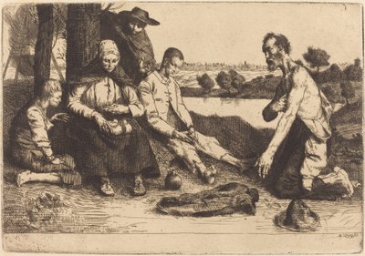 Etenstijd door William Strang