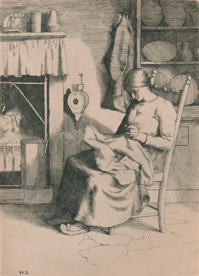 Barmhartigheid aan het werk door William Strang