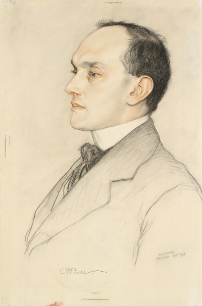 Portret van Charles Francis Bell door William Strang