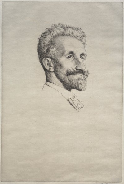 Robert Bontine Cunningham Graham, 1898 door William Strang