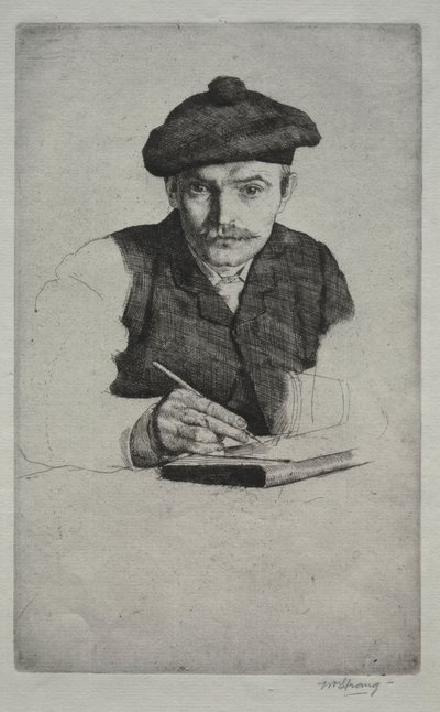 Zelfportret door William Strang