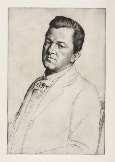 Sir Charles Holroyd door William Strang