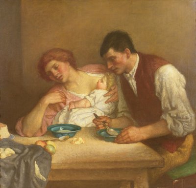Avondeten door William Strang