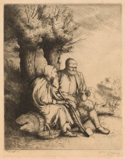 De Houthakker door William Strang