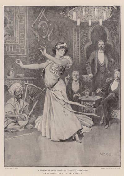 Kerstavond in Damascus door William T. Maud