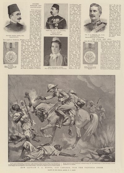 Hoe Kapitein P A Kenna, 21st Lancers, het Victoria Cross won door William T. Maud