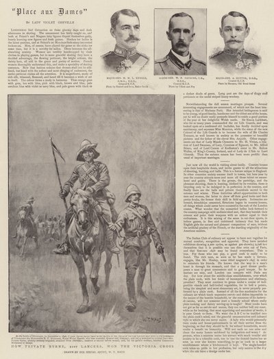 Hoe Soldaat Byrne, 21st Lancers, het Victoria Cross won door William T. Maud